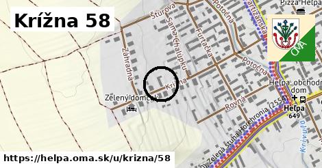 Krížna 58, Heľpa