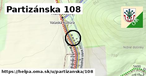 Partizánska 108, Heľpa