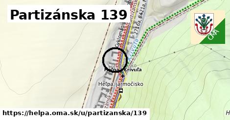 Partizánska 139, Heľpa