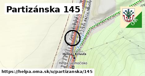 Partizánska 145, Heľpa