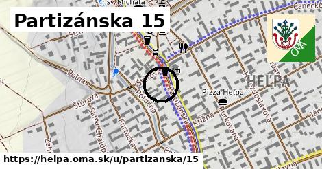 Partizánska 15, Heľpa