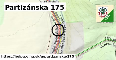 Partizánska 175, Heľpa