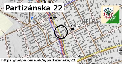 Partizánska 22, Heľpa