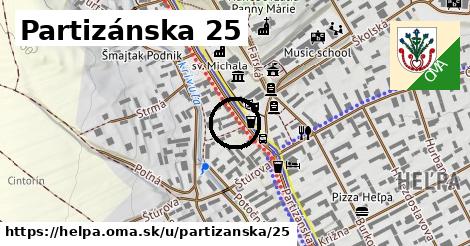 Partizánska 25, Heľpa