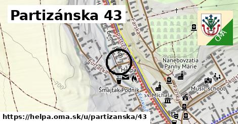 Partizánska 43, Heľpa