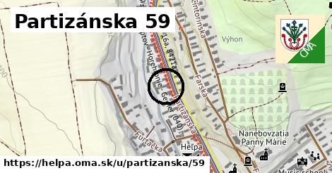 Partizánska 59, Heľpa