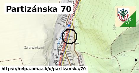 Partizánska 70, Heľpa