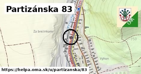 Partizánska 83, Heľpa