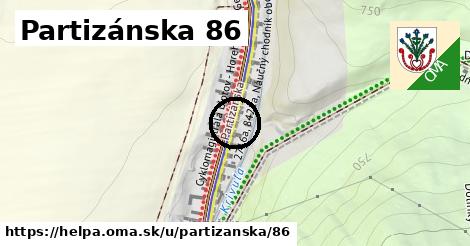 Partizánska 86, Heľpa