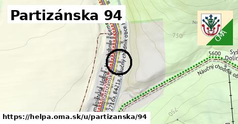 Partizánska 94, Heľpa