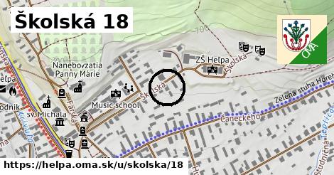 Školská 18, Heľpa