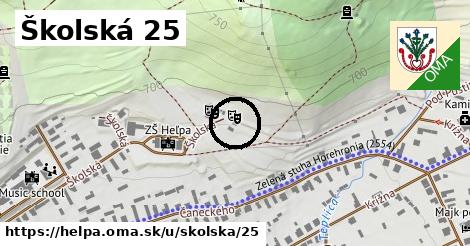 Školská 25, Heľpa