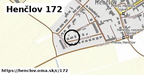 Henčlov <span class="supisne">172</span>
