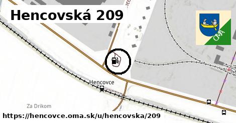 Hencovská 209, Hencovce