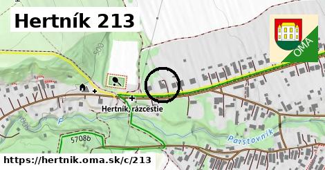 Hertník <span class="supisne">213</span>