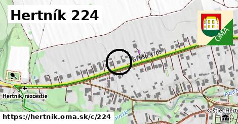 Hertník <span class="supisne">224</span>
