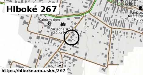 Hlboké <span class="supisne">267</span>