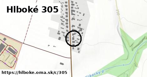 Hlboké <span class="supisne">305</span>