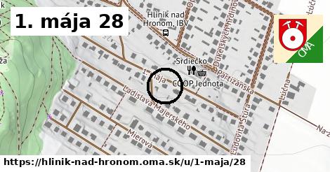 1. mája 28, Hliník nad Hronom