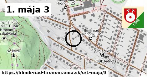 1. mája 3, Hliník nad Hronom