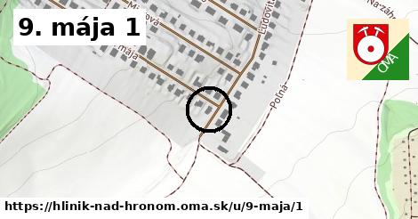 9. mája 1, Hliník nad Hronom