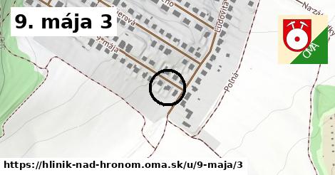 9. mája 3, Hliník nad Hronom