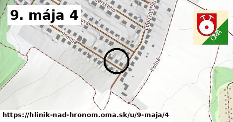 9. mája 4, Hliník nad Hronom