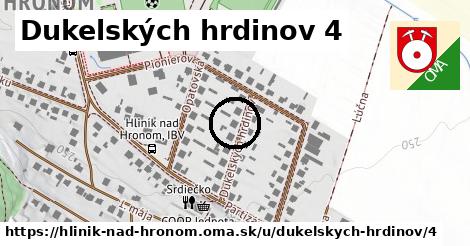 Dukelských hrdinov 4, Hliník nad Hronom