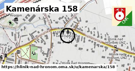 Kamenárska 158, Hliník nad Hronom