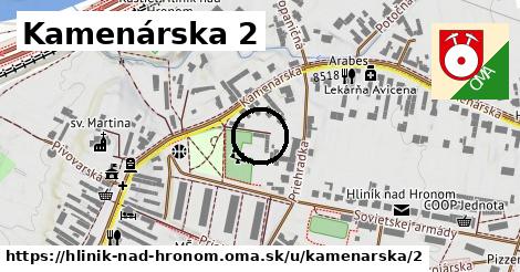 Kamenárska 2, Hliník nad Hronom