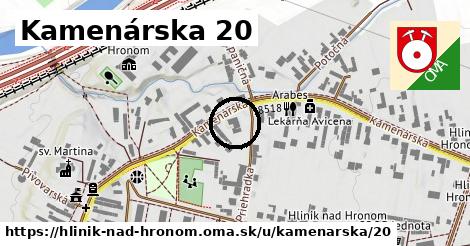 Kamenárska 20, Hliník nad Hronom