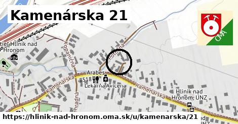 Kamenárska 21, Hliník nad Hronom