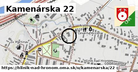 Kamenárska 22, Hliník nad Hronom