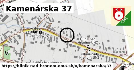 Kamenárska 37, Hliník nad Hronom