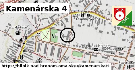 Kamenárska 4, Hliník nad Hronom