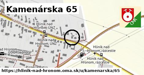 Kamenárska 65, Hliník nad Hronom