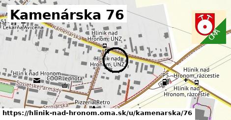 Kamenárska 76, Hliník nad Hronom