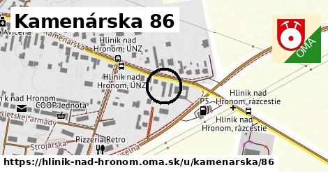 Kamenárska 86, Hliník nad Hronom