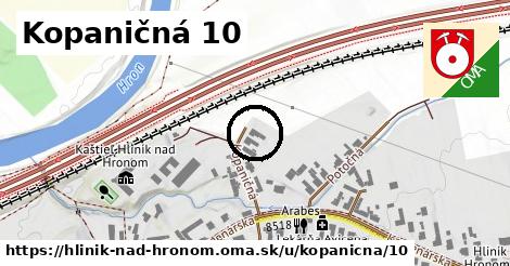 Kopaničná 10, Hliník nad Hronom