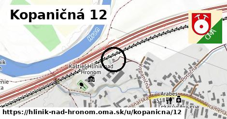 Kopaničná 12, Hliník nad Hronom