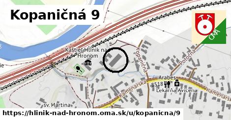 Kopaničná 9, Hliník nad Hronom