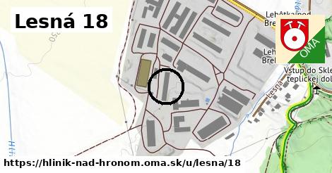 Lesná 18, Hliník nad Hronom