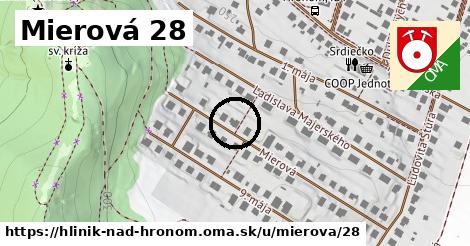 Mierová 28, Hliník nad Hronom