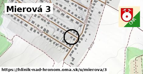 Mierová 3, Hliník nad Hronom