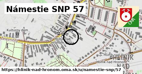 Námestie SNP 57, Hliník nad Hronom