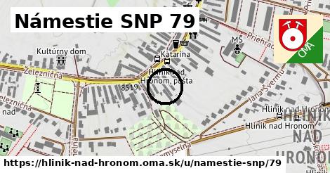 Námestie SNP 79, Hliník nad Hronom