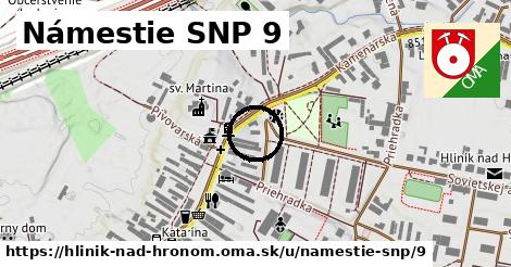 Námestie SNP 9, Hliník nad Hronom