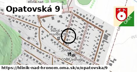 Opatovská 9, Hliník nad Hronom