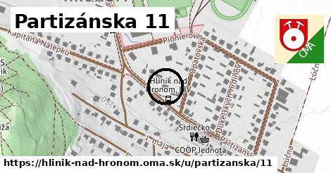 Partizánska 11, Hliník nad Hronom