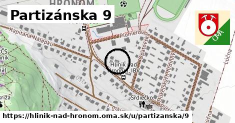 Partizánska 9, Hliník nad Hronom